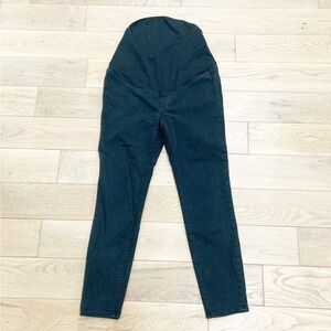 Madewell Black Stretch Skinny Jeans Maternity 29